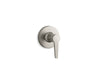 Kohler K-T97091-4 Pitch MasterShower transfer valve trim with lever handle