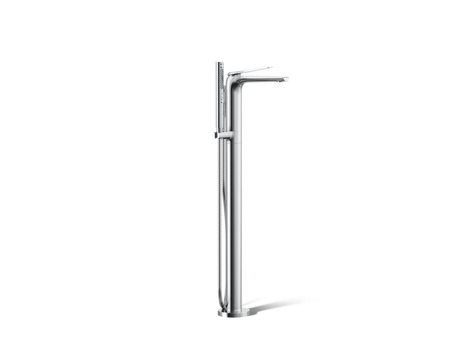 Kohler K-T97367-4 Avid Floor-mount bath filler trim