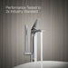 KOHLER K-T97367-4 Avid Floor-mount bath filler trim, polished chrome - view 4