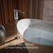 KOHLER K-T97367-4 Avid Floor-mount bath filler trim, polished chrome - view 5