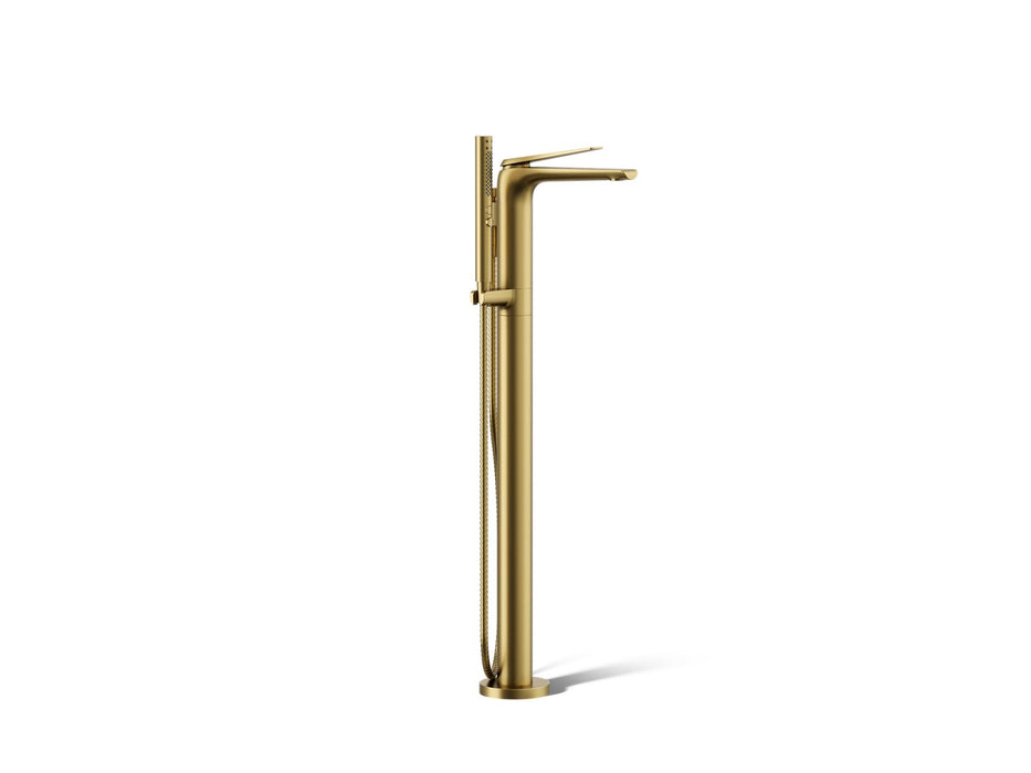 Kohler K-T97367-4 Avid Floor-mount bath filler trim