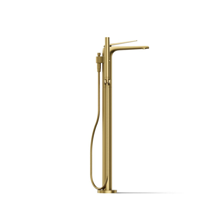 Kohler K-T97367-4 Avid Floor-mount bath filler trim