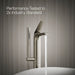 Kohler K-T97367-4 Avid Floor-mount bath filler trim