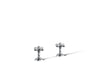 Kohler K-T98071-3 Artifacts Deck-mount bath faucet handle trim with Cross design