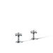 KOHLER K-T98071-3 Artifacts Deck-mount bath faucet handle trim with Cross design, polished chrome - view 5