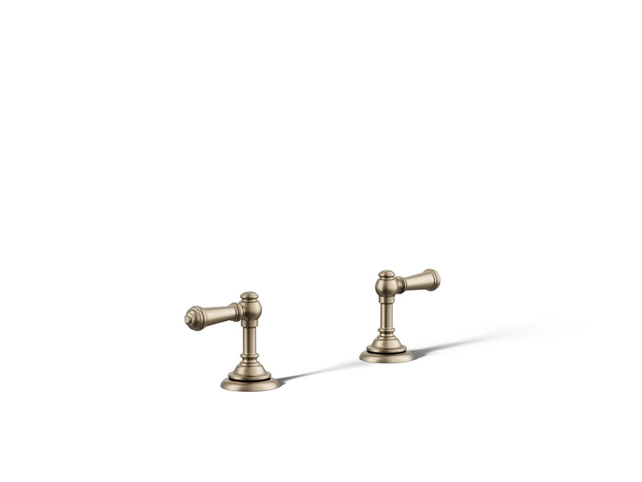 KOHLER K-T98071-4 Artifacts Deck-mount bath faucet handle trim with Lever design