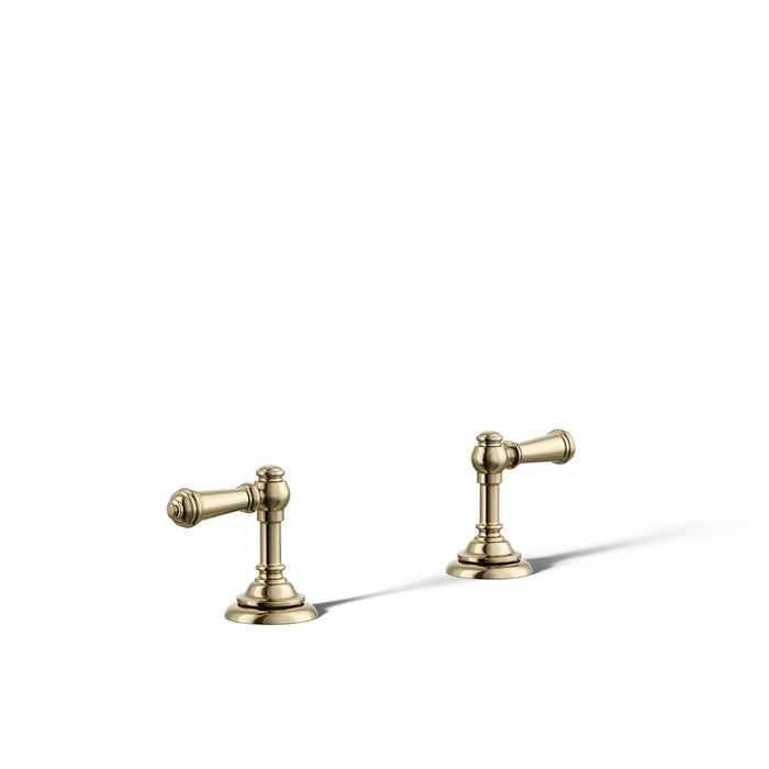 Kohler K-T98071-4 Artifacts Deck-mount bath faucet handle trim with Lever design