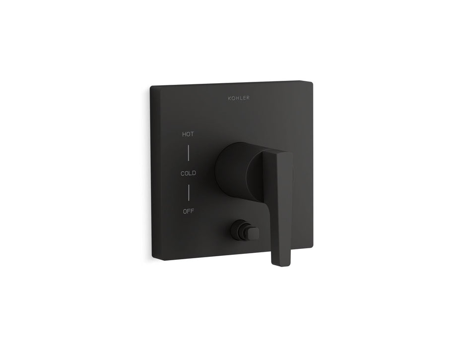 KOHLER K-T99762-4 Honesty Rite-Temp valve trim with push-button diverter