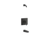 Kohler K-T99763-4L Honesty Rite-Temp bath and shower trim kit with push-button diverter, without showerhead