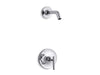 Kohler K-TLS14422-4 Purist Rite-Temp shower trim kit with lever handle, without showerhead