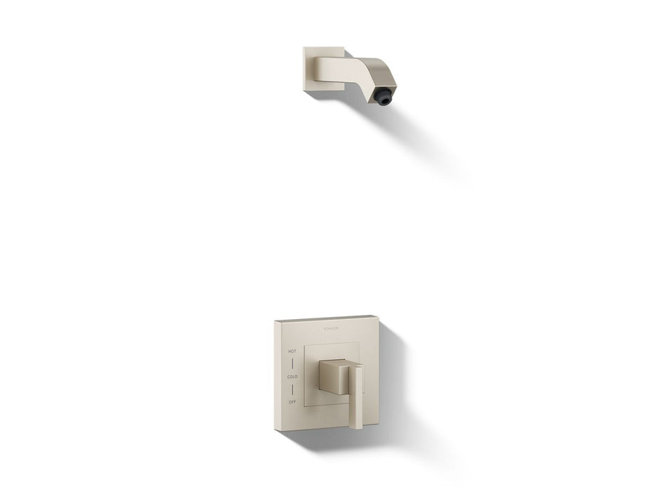 KOHLER K-TLS14670-4 Loure Rite-Temp shower trim kit, without showerhead
