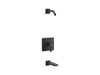 Kohler K-TLS23502-4 Parallel Rite-Temp bath and shower trim kit, without showerhead