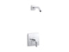 Kohler K-TLS23503-4 Parallel Rite-Temp shower trim kit, without showerhead