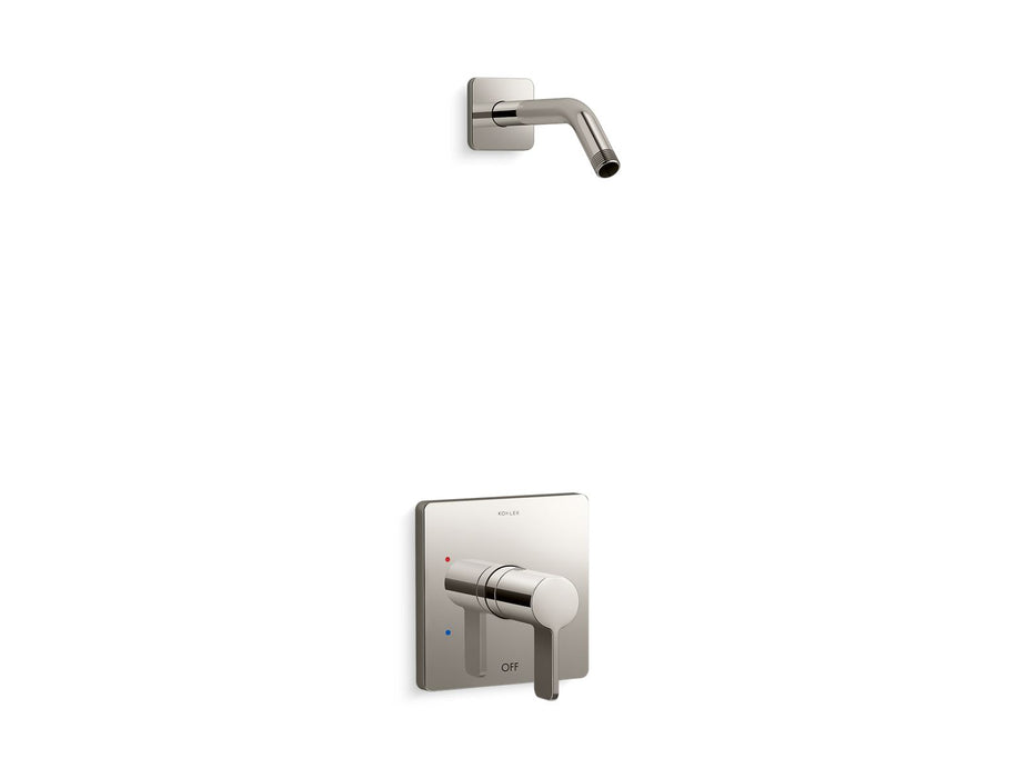 Kohler K-TLS23503-4 Parallel Rite-Temp shower trim kit, without showerhead