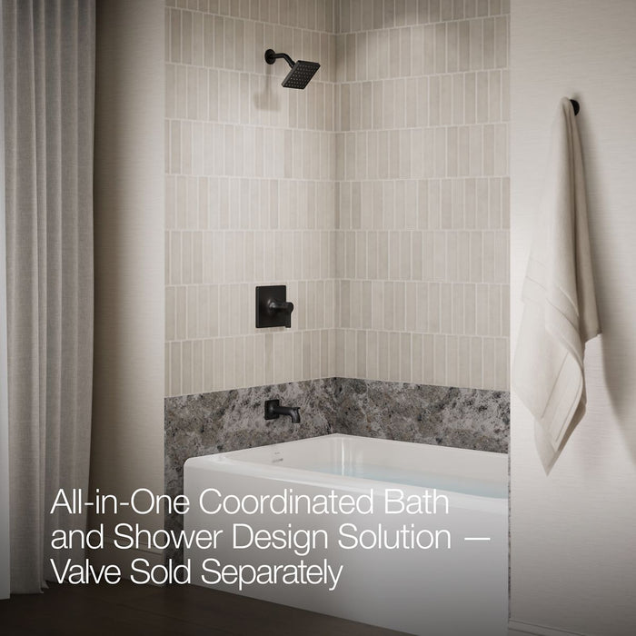Kohler K-TLS28127-4 Venza Rite-Temp bath and shower trim kit, without showerhead