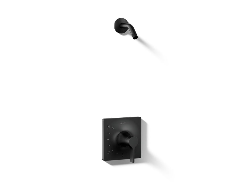 KOHLER K-TLS28128-4 Venza Rite-Temp shower trim kit, without showerhead