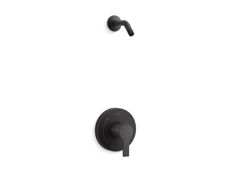 Kohler K-TLS35321-4 Elate Rite-Temp shower trim kit, without showerhead