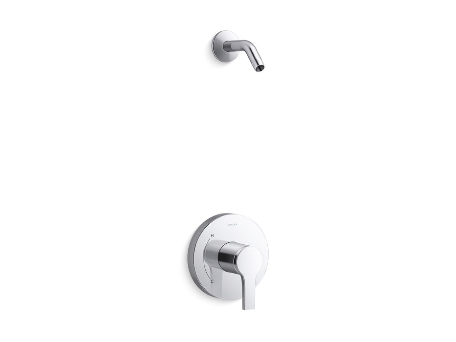 Kohler K-TLS35321-4 Elate Rite-Temp shower trim kit, without showerhead