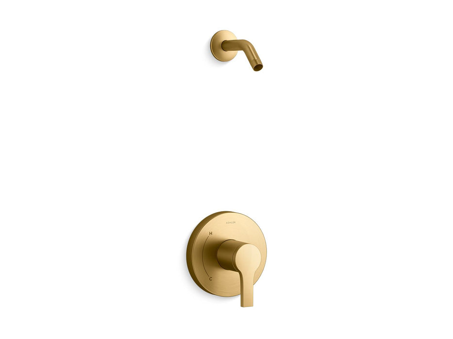 Kohler K-TLS35321-4 Elate Rite-Temp shower trim kit, without showerhead