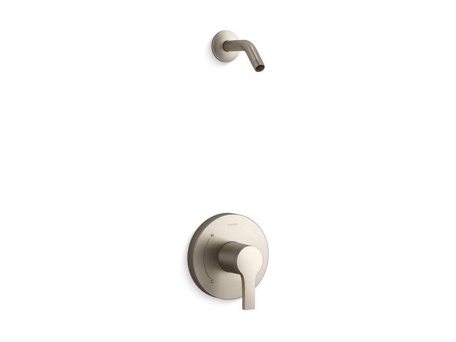 Kohler K-TLS35321-4 Elate Rite-Temp shower trim kit, without showerhead