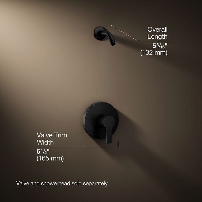 3/4 view of product with dimensions