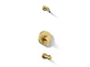 Kohler K-TLS35322-4 Elate Rite-Temp bath and shower trim kit, without showerhead