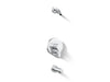 Kohler K-TLS35327-4 Elate Rite-Temp bath and shower trim kit with push-button diverter, without showerhead