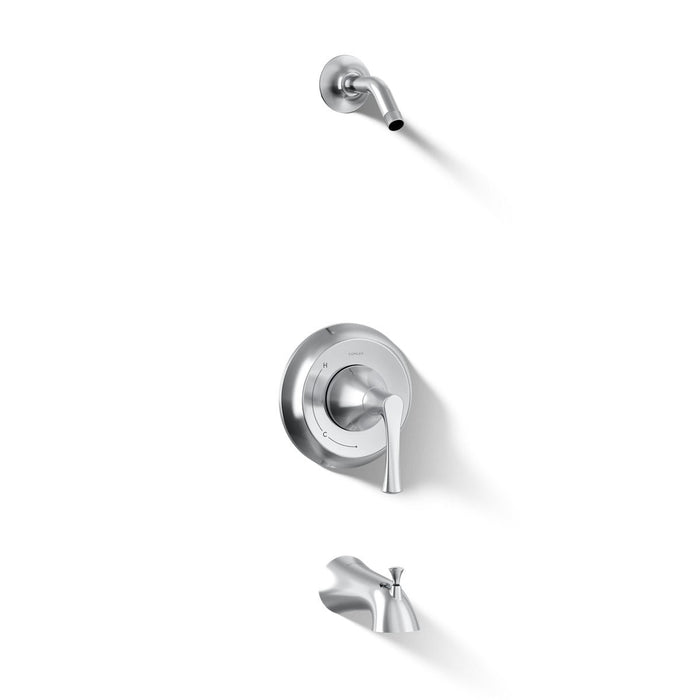 KOHLER K-TLS35937-4 Buckley Rite-Temp bath and shower trim kit, without showerhead