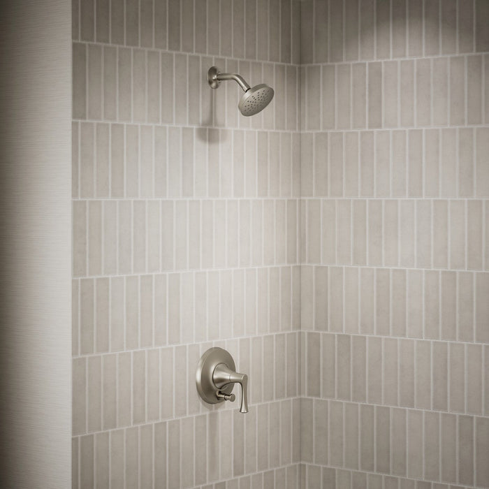 KOHLER K-TLS35943-4 Buckley Rite-Temp shower trim kit with push-button diverter, without showerhead