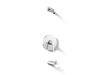 Kohler K-TLS97074-4 Pitch Rite-Temp bath and shower trim kit, without showerhead