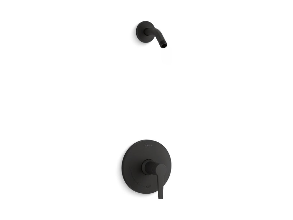 Kohler K-TLS97077-4 Pitch Rite-Temp shower trim kit, without showerhead