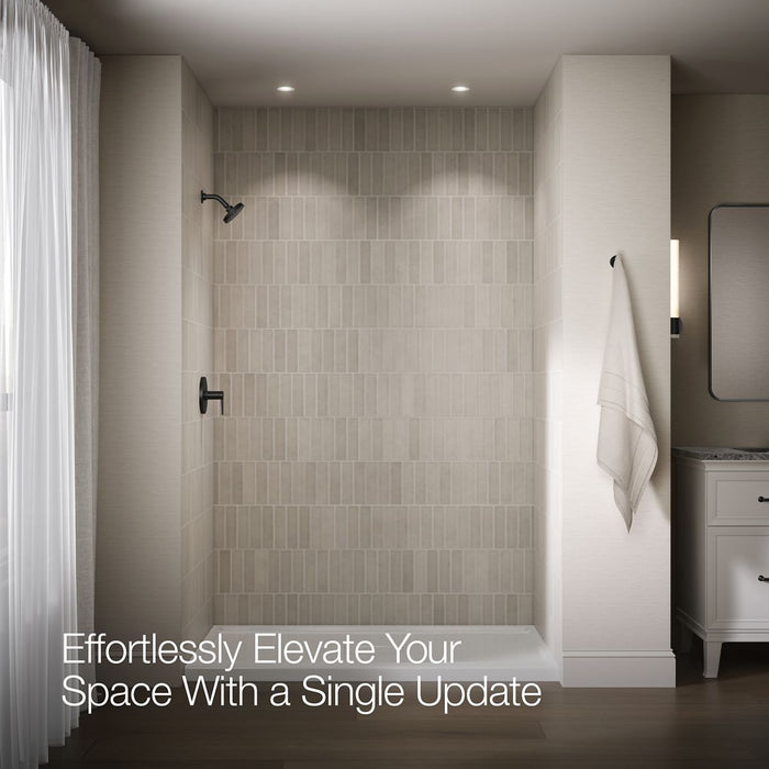 Up to 2 walls & multiple product categories visible, 1-point perspective