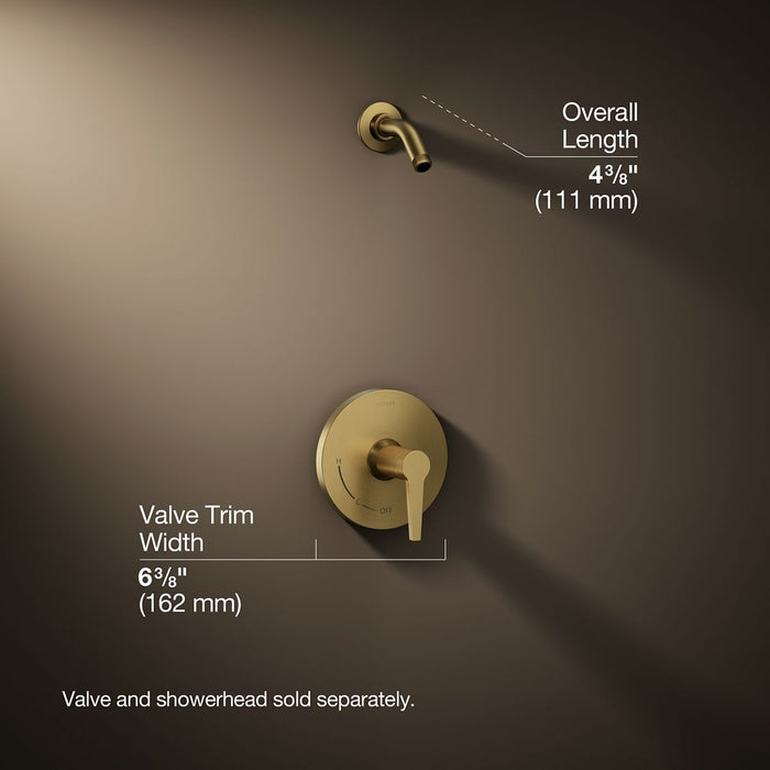 3/4 view of product with dimensions
