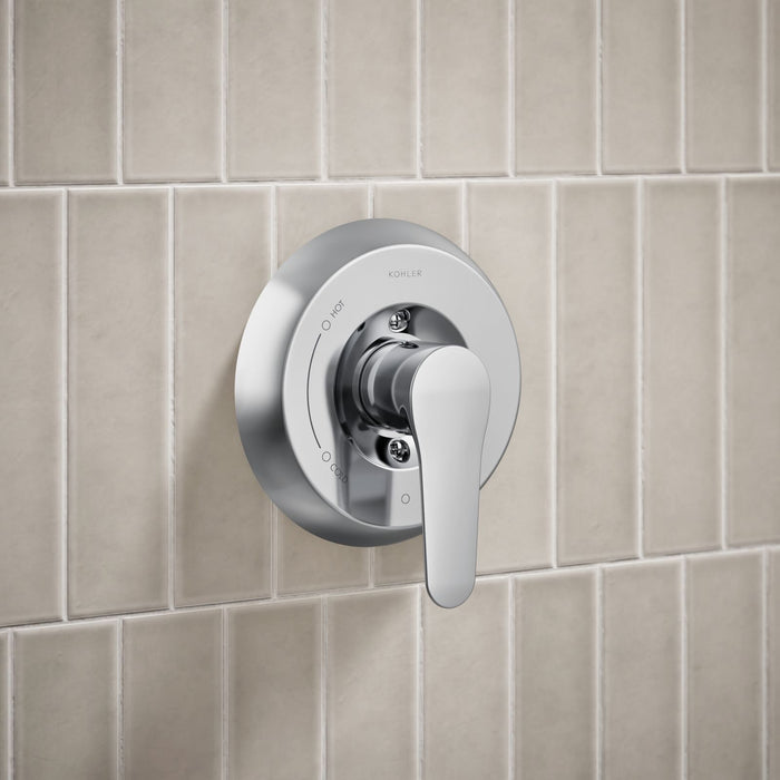 KOHLER K-TLS98009-4 July Rite-Temp shower trim kit, without showerhead