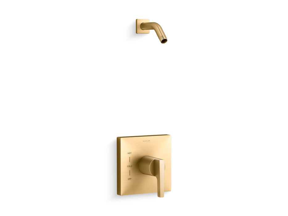 Kohler K-TLS99764-4 Honesty Rite-Temp shower trim kit, without showerhead