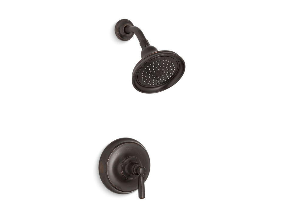 KOHLER K-TS10583-4 Bancroft Rite-Temp shower trim kit, 2.5 gpm, oil rubbed bronze