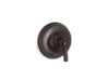 KOHLER K-TS10584-4 Bancroft Rite-Temp valve trim, oil rubbed bronze