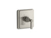 KOHLER K-TS13135-4A Pinstripe Rite-Temp valve trim with lever handle