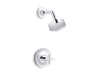 Kohler K-TS14422-3G Purist Rite-Temp shower trim kit with cross handle, 1.75 gpm