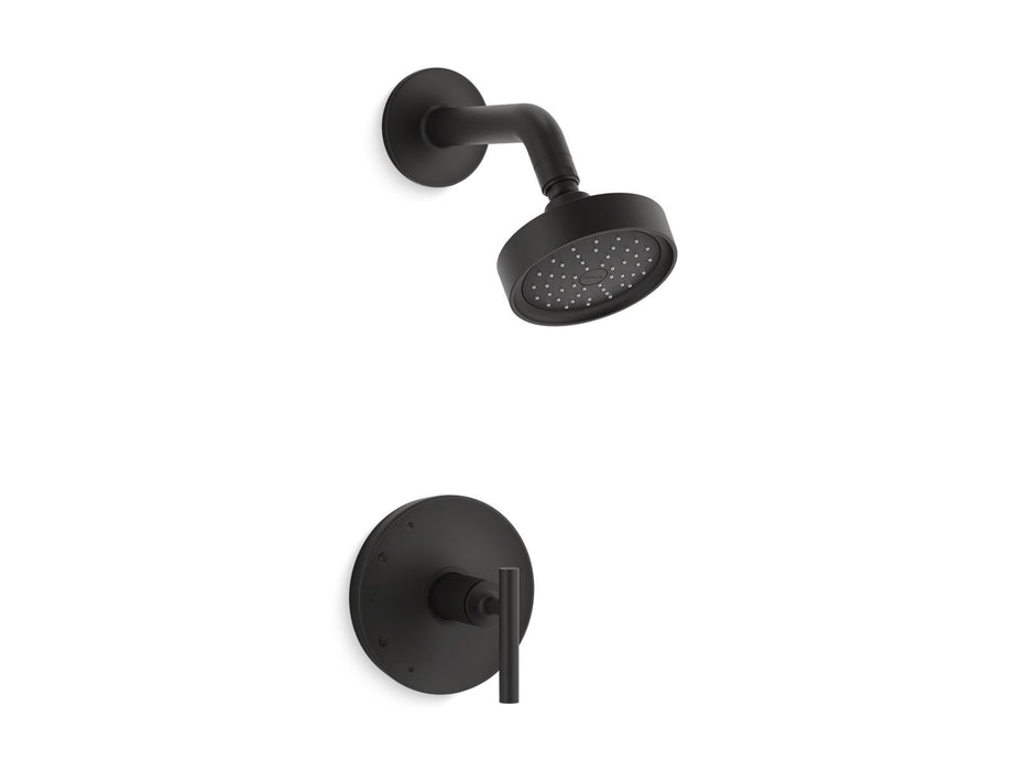 Kohler K-TS14422-4G Purist Rite-Temp shower trim kit with lever handle, 1.75 gpm