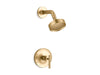 Kohler K-TS14422-4G Purist Rite-Temp shower trim kit with lever handle, 1.75 gpm