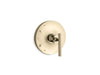Kohler K-TS14423-4 Purist Rite-Temp valve trim with lever handle