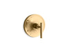 Kohler K-TS14423-4 Purist Rite-Temp valve trim with lever handle