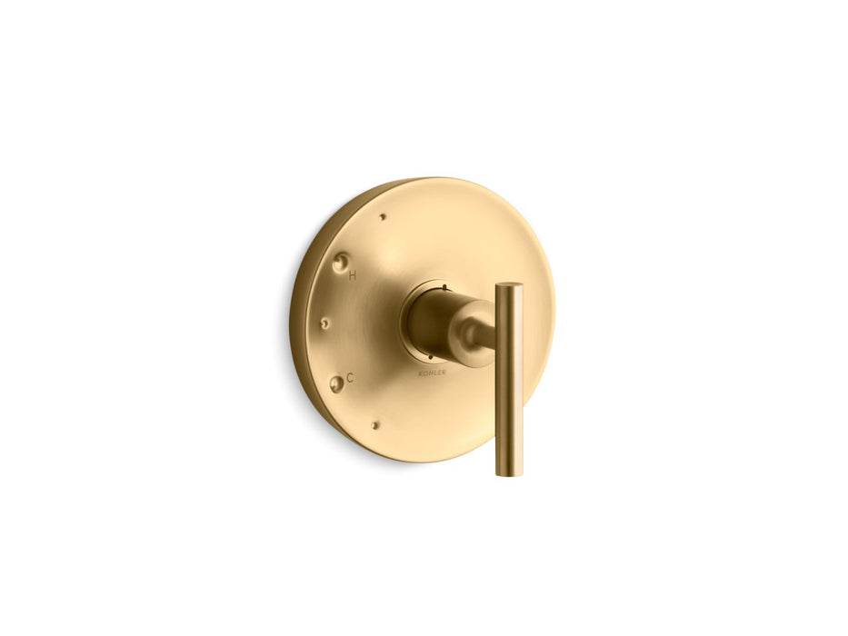 Kohler K-TS14423-4 Purist Rite-Temp valve trim with lever handle