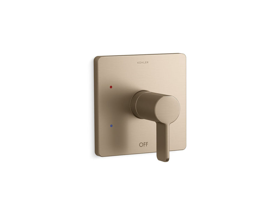 Kohler K-TS23501-4 Parallel Rite-Temp shower valve trim