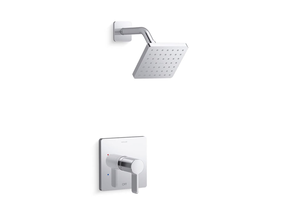 Kohler K-TS23503-4G Parallel Rite-Temp shower trim kit,1.75 gpm