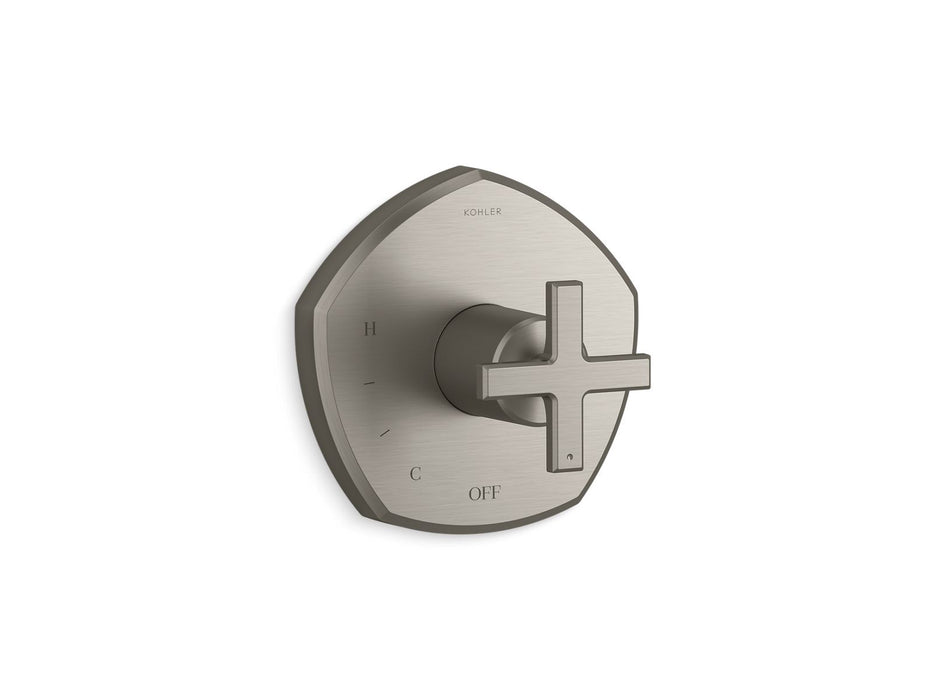 Kohler K-TS27043-3 Occasion Rite-Temp valve trim with cross handle