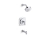 KOHLER K-TS38265-4G Castia Rite-Temp® Bath and Shower Trim Kit, 1.75 GPM