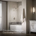 Kohler K-TS395-4SG Devonshire Rite-Temp bath and shower trim kit, 1.75 gpm, slip-fit spout