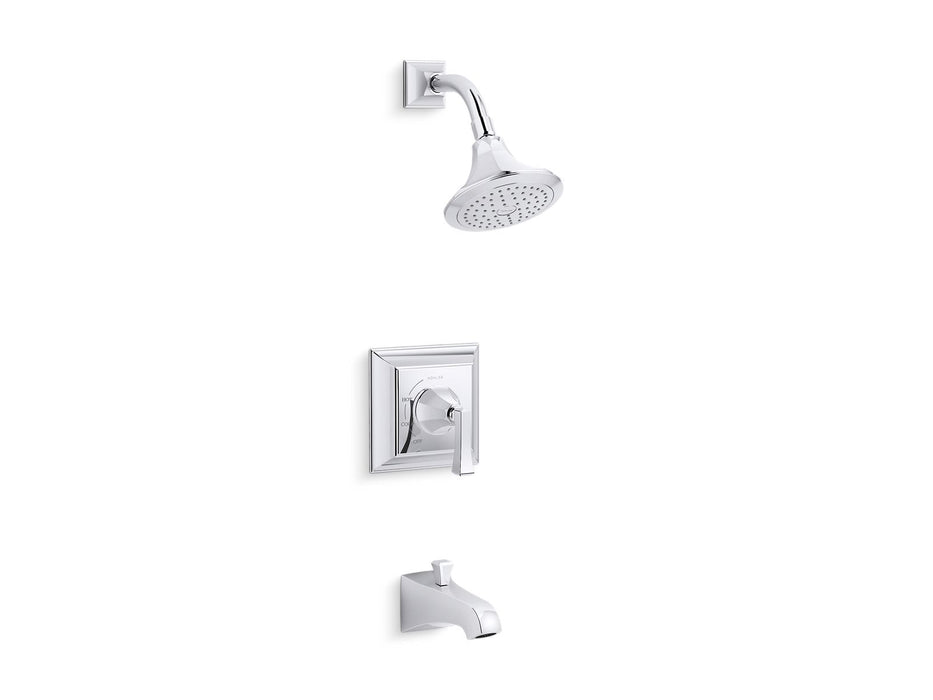 KOHLER K-TS461-4V Memoirs Rite-Temp bath and shower trim kit, 2.5 gpm, polished chrome
